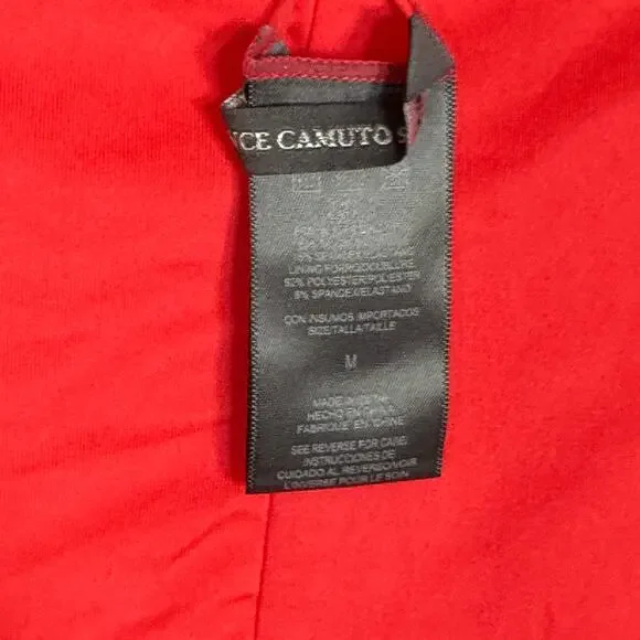 Vince Camuto Women's Draped High-Waist Bikini Bottoms - Watermelon medium $68 - Picture 9 of 10